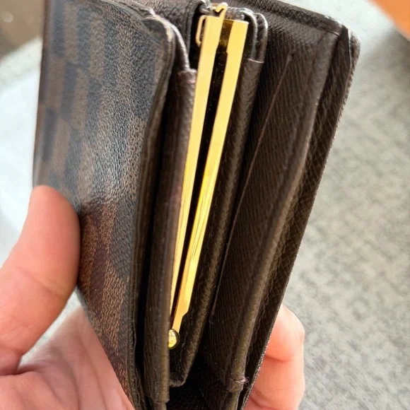 Louis Vuitton Brown Damier Ebene Snap Compact Wallet - Picture 7 of 13